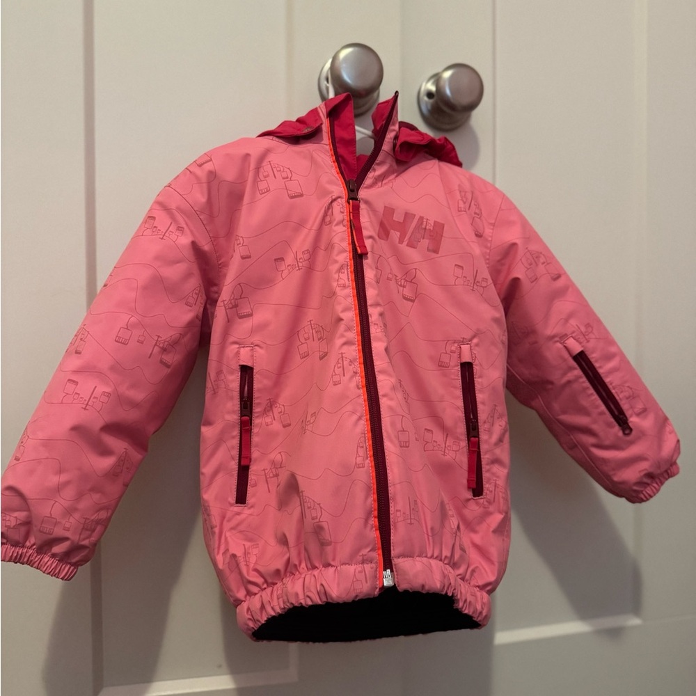 Helly Hansen Kids Ski Jacket in Pink